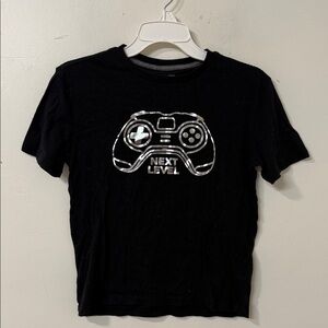 Old Navy Black 'Next Level' T-Shirt with Game Controller Design